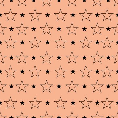 Yıldız deseni. Yıldız arka plan. Yıldız sanat. Vektör çizim, ep