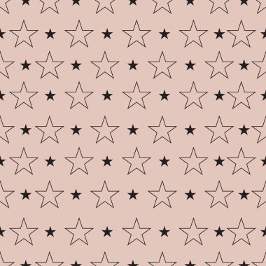 Yıldız deseni. Yıldız arka plan. Yıldız sanat. Vektör çizim, ep