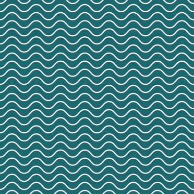 vektör Dikişsiz soyut desen, dalgalar