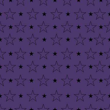Yıldızlı soyut desen