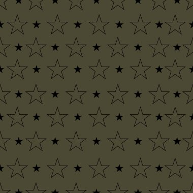 Yıldızlı soyut desen