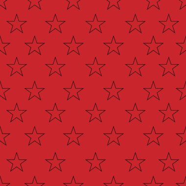 Yıldızlı soyut desen