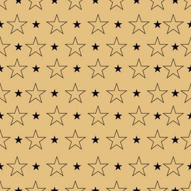 Yıldız deseni. Yıldız arka plan. Yıldız sanat. Vektör çizim, ep