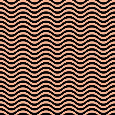 vektör Dikişsiz soyut desen, dalgalar