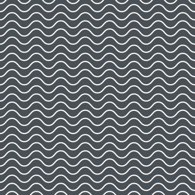 vektör Dikişsiz soyut desen, dalgalar