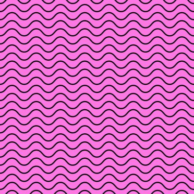 vektör Dikişsiz soyut desen, dalgalar