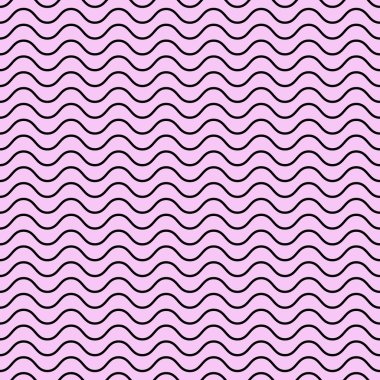 vektör Dikişsiz soyut desen, dalgalar