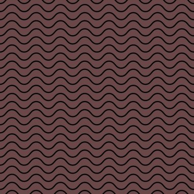 vektör Dikişsiz soyut desen, dalgalar