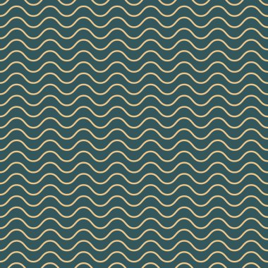 vektör Dikişsiz soyut desen, dalgalar