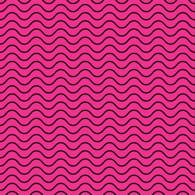 vektör Dikişsiz soyut desen, dalgalar