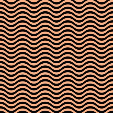 vektör Dikişsiz soyut desen, dalgalar