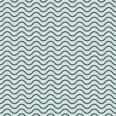 vektör Dikişsiz soyut desen, dalgalar