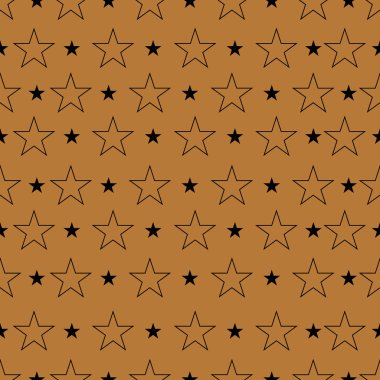 Yıldızlı soyut desen