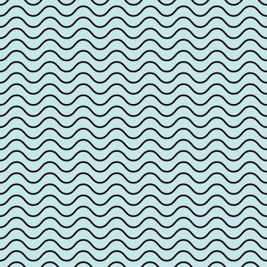 vektör Dikişsiz soyut desen, dalgalar