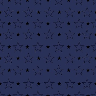 Yıldızlı soyut desen