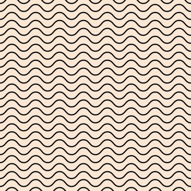 vektör Dikişsiz soyut desen, dalgalar