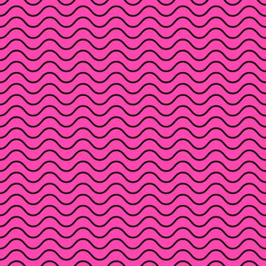 vektör Dikişsiz soyut desen, dalgalar