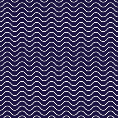 vektör Dikişsiz soyut desen, dalgalar
