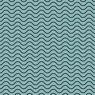 vektör Dikişsiz soyut desen, dalgalar