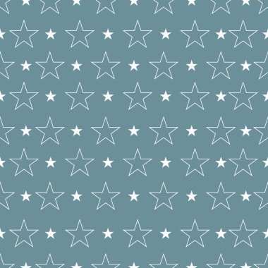 Yıldız deseni. Yıldız arka plan. Yıldız sanat. Vektör çizim, ep