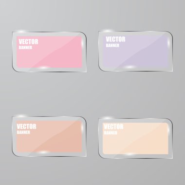 Vektör Infographic. afiş ayarlayın. Cam