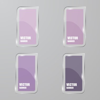 Vektör Infographic. afiş ayarlayın. Cam