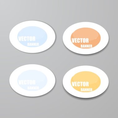 Vektör Infographic origami afiş set