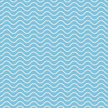 vektör Dikişsiz soyut desen, dalgalar