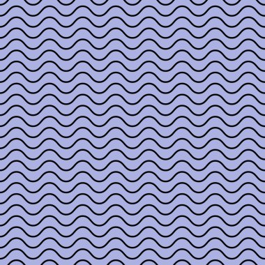 vektör Dikişsiz soyut desen, dalgalar