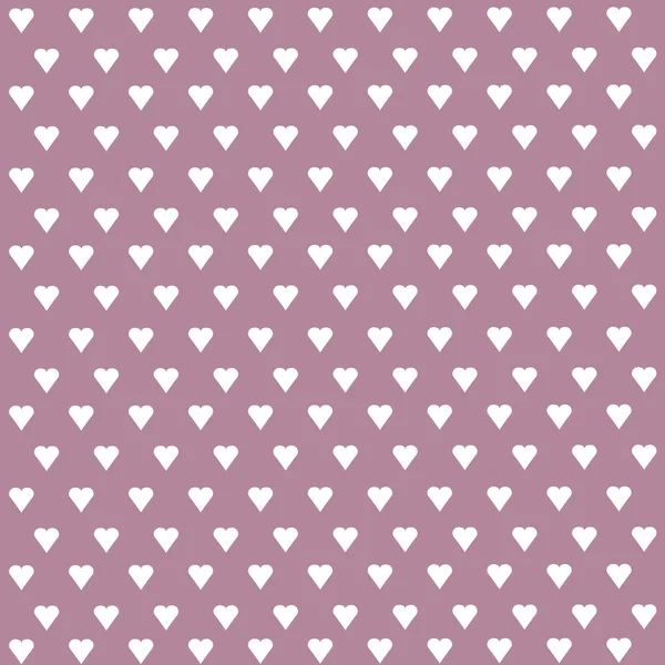 Kusursuz vektör deseni ve pastel arka planda beyaz kalpler