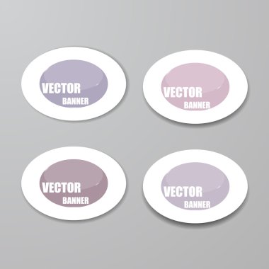 Vektör Infographic origami afiş set