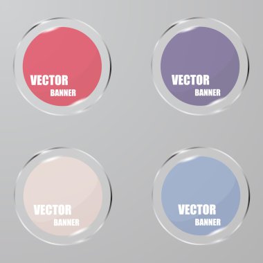 Vektör Infographic. afiş ayarlayın. Cam