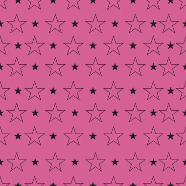 Yıldız deseni. Yıldız arka plan. Yıldız sanat. Vektör çizim, ep