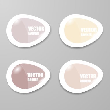 Vektör Infographic origami afiş set