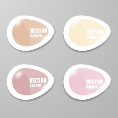 Vektör Infographic origami afiş set