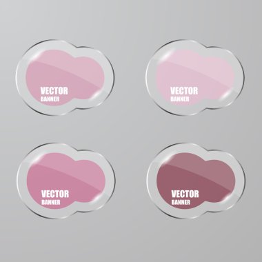 Vektör Infographic. afiş ayarlayın. Cam