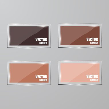 Vektör Infographic. afiş ayarlayın. Cam