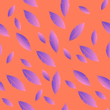 Moda tasarımı (hippi, boho tarzı) için tüyler şablon. tekrar