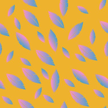 Moda tasarımı (hippi, boho tarzı) için tüyler şablon. tekrar