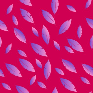 Moda tasarımı (hippi, boho tarzı) için tüyler şablon. tekrar