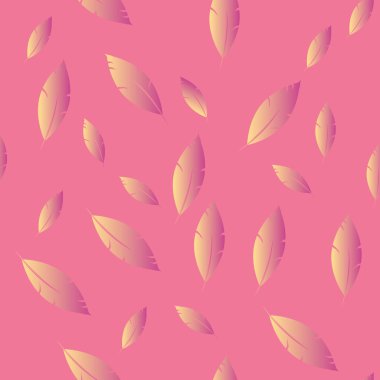 Moda tasarımı (hippi, boho tarzı) için tüyler şablon. tekrar