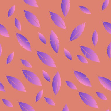 Moda tasarımı (hippi, boho tarzı) için tüyler şablon. tekrar