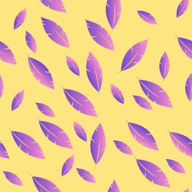 Moda tasarımı (hippi, boho tarzı) için tüyler şablon. tekrar