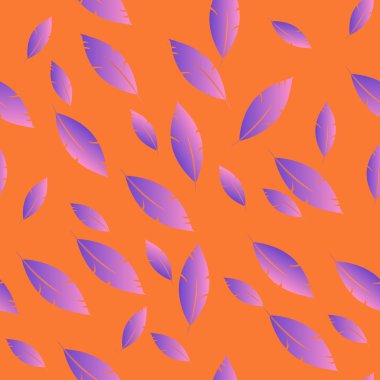 Moda tasarımı (hippi, boho tarzı) için tüyler şablon. tekrar