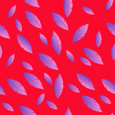 Moda tasarımı (hippi, boho tarzı) için tüyler şablon. tekrar