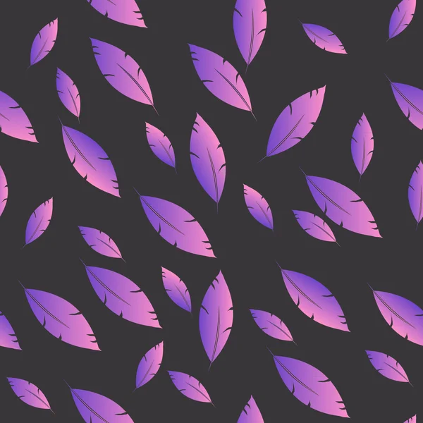 Moda tasarımı (hippi, boho tarzı) için tüyler şablon. tekrar