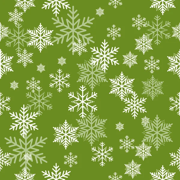 Sneeuwvlok vector patroon. Vectorillustratie. — Stockvector