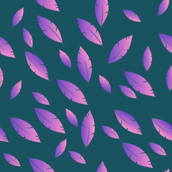 Moda tasarımı (hippi, boho tarzı) için tüyler şablon. tekrar