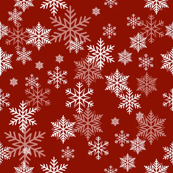 Snowflake vector pattern. — Stock Vector