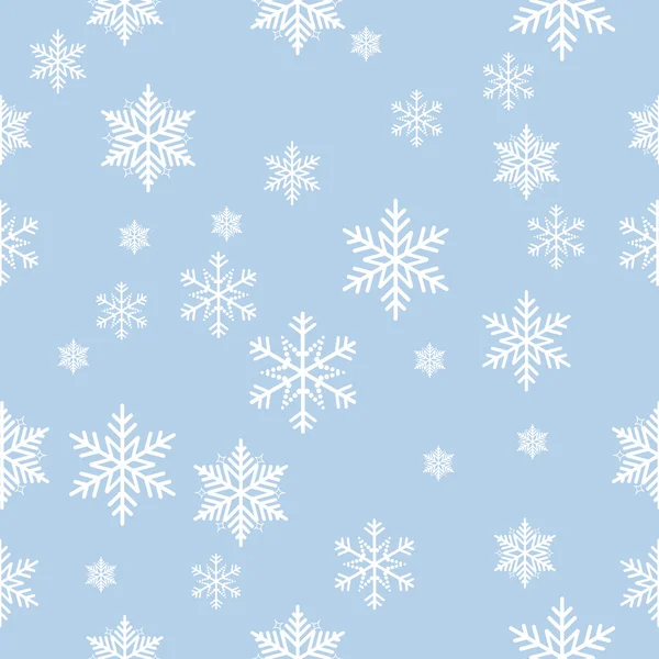 Modèle de vecteur de flocon de neige . — Image vectorielle